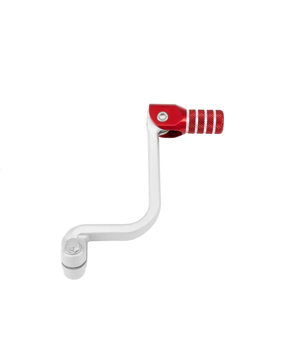 TB Parts Forged Aluminum Shift Lever KLX110/Z125 - Red - See Description!